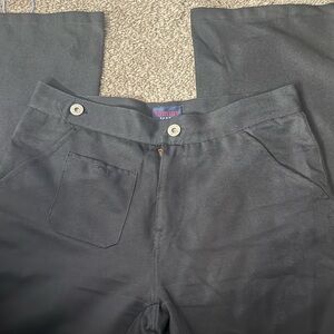 Vintage Tommy Hilfiger Black Jeans with Button Accents